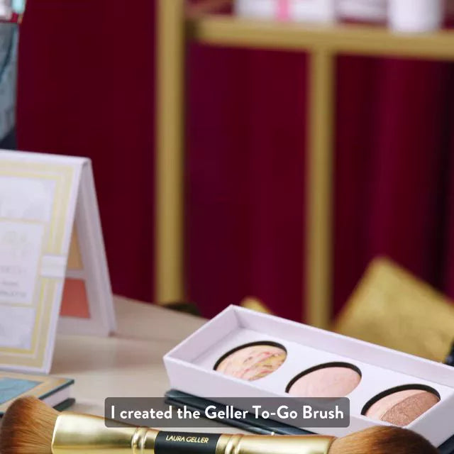 Geller To-Go 4-in-1 Travel Makeup Brush
